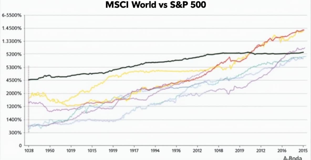 MSCI World vs S&P 500