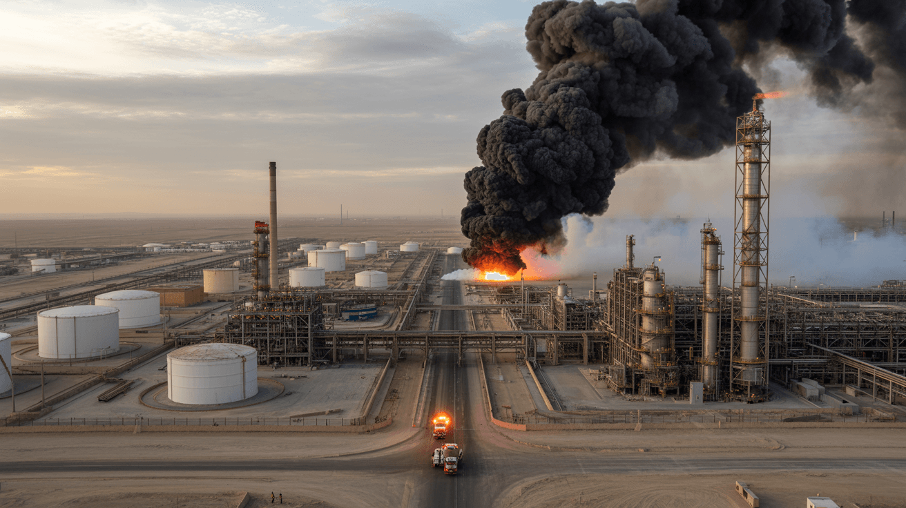 Kuwait unter Beschuss: Iranische Drohnen attackieren Ölanlagen – Investoren in Alarmbereitschaft