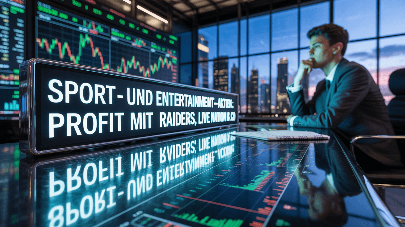 Sport- und Entertainment-Aktien: Profit mit Raiders, Live Nation & Co.