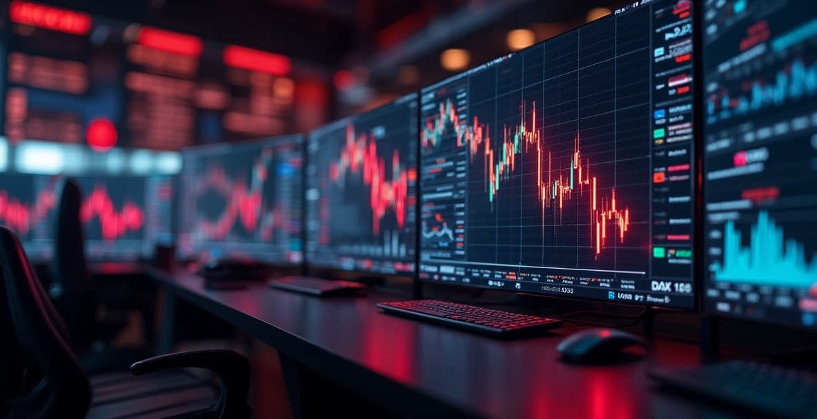 DAX unter Druck: Steigende Anleiherenditen und geopolitische Unsicherheit belasten deutschen Leitindex